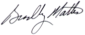 Bradley Mattes Signature