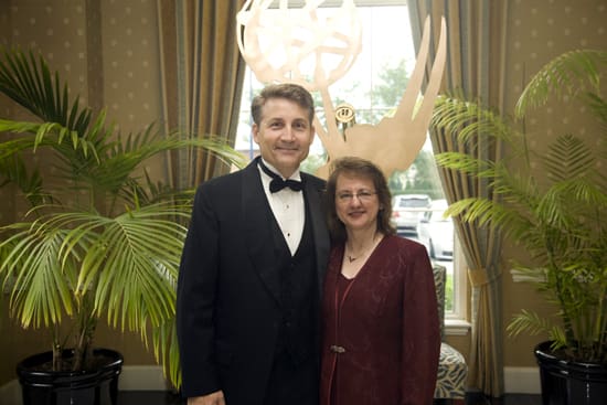 Brad Mattes with his wife Ellen