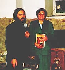 Father Obukhov and Mrs. Kowaleski